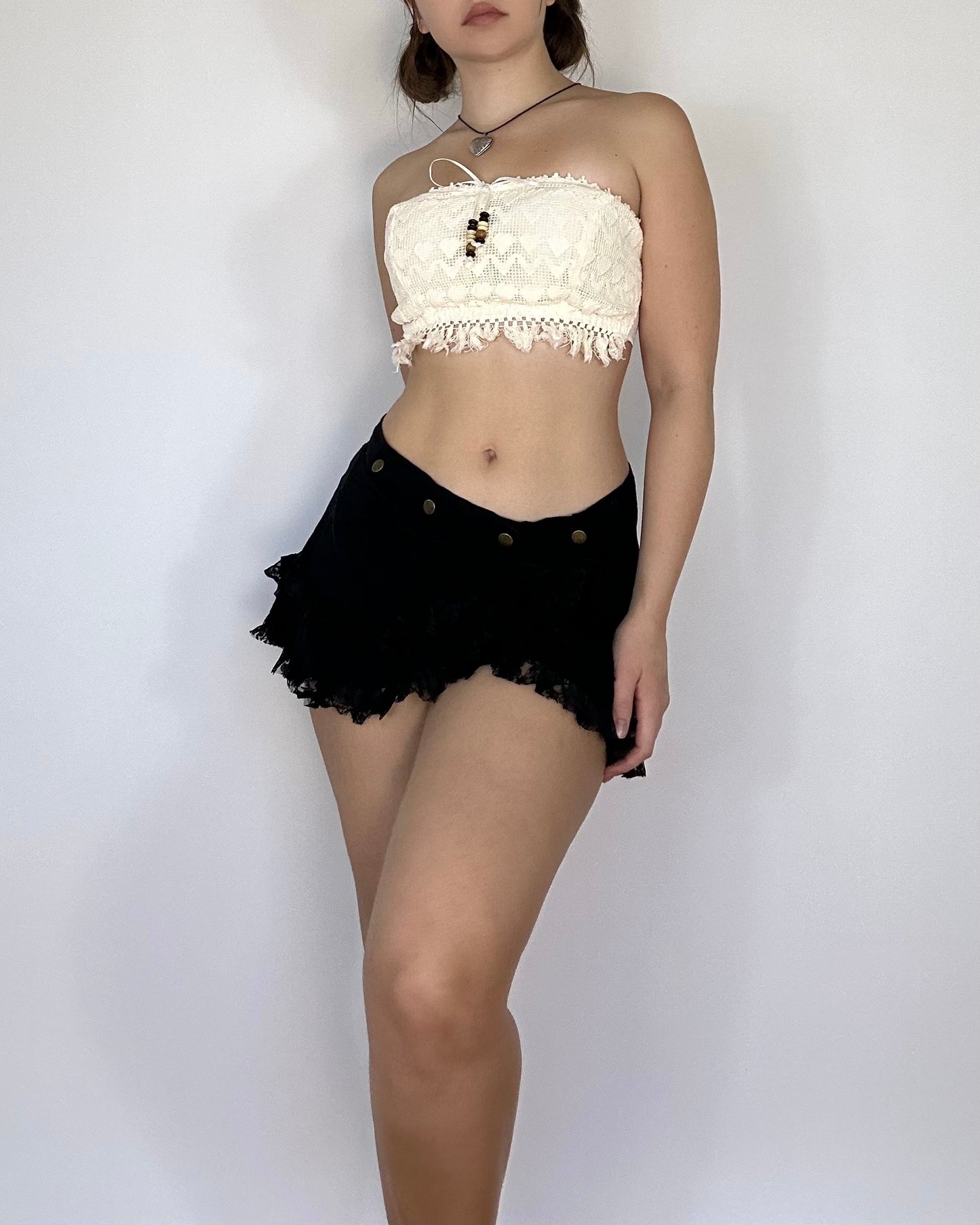 Boho tube top front