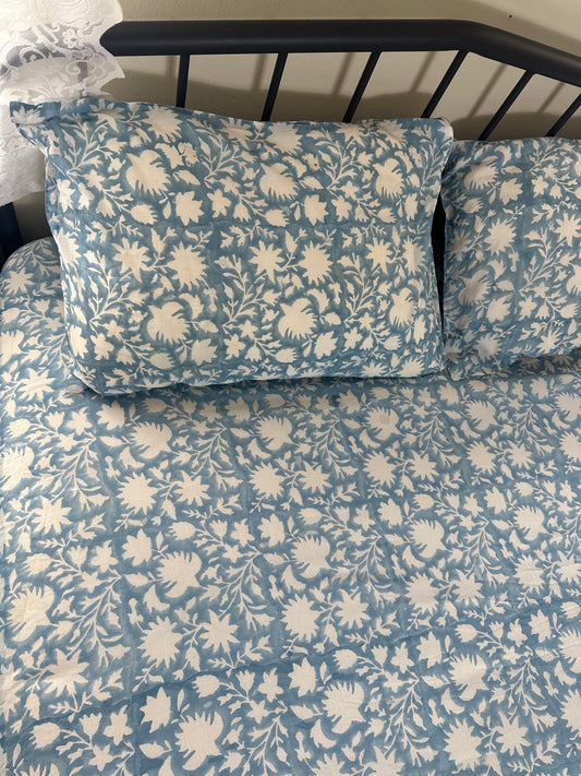 Floral Bed Sheets 100% Cotton