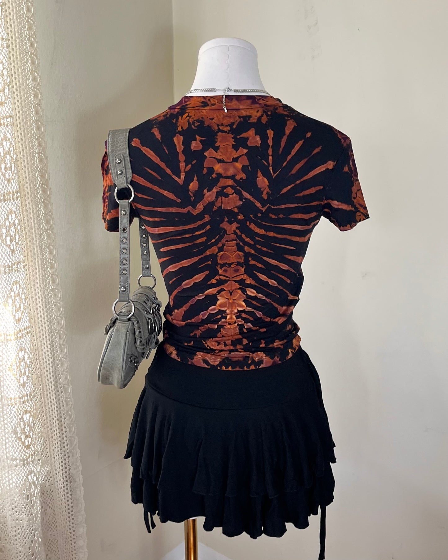 Super Soft Baby Tee - Black Tie Dye