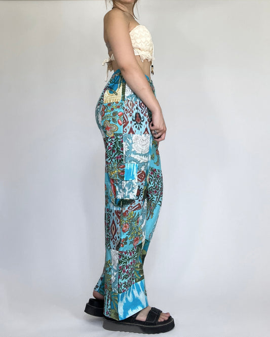 Boho Patchwork Pants