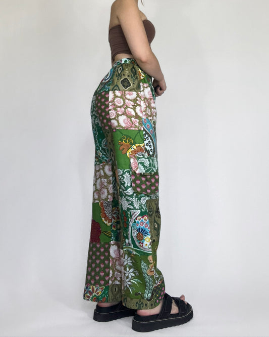 Boho Patchwork Pants