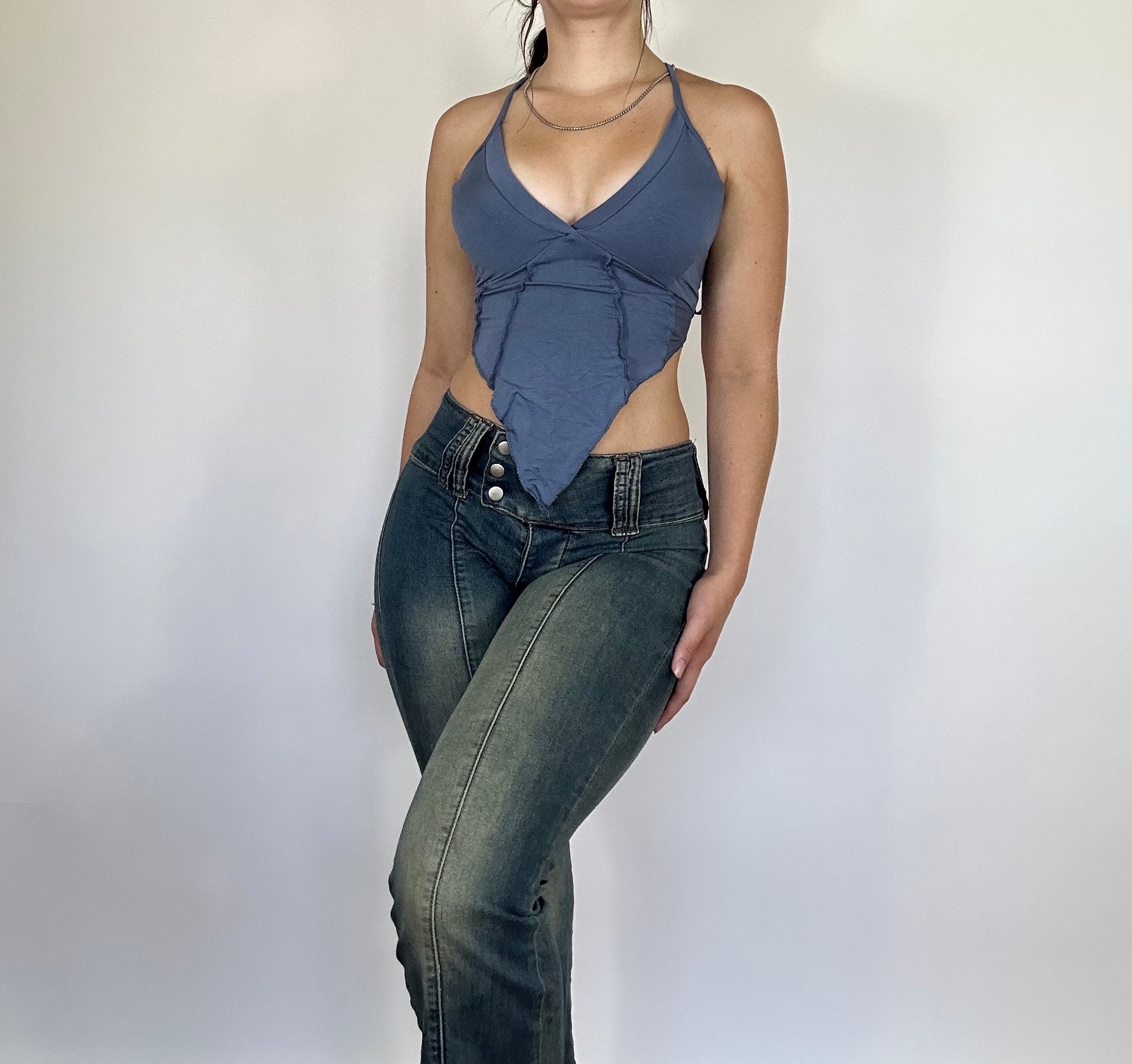 Top Manches Longues Isela Femme Taille XL Neuf Avec étiquettes - Couleur Navy