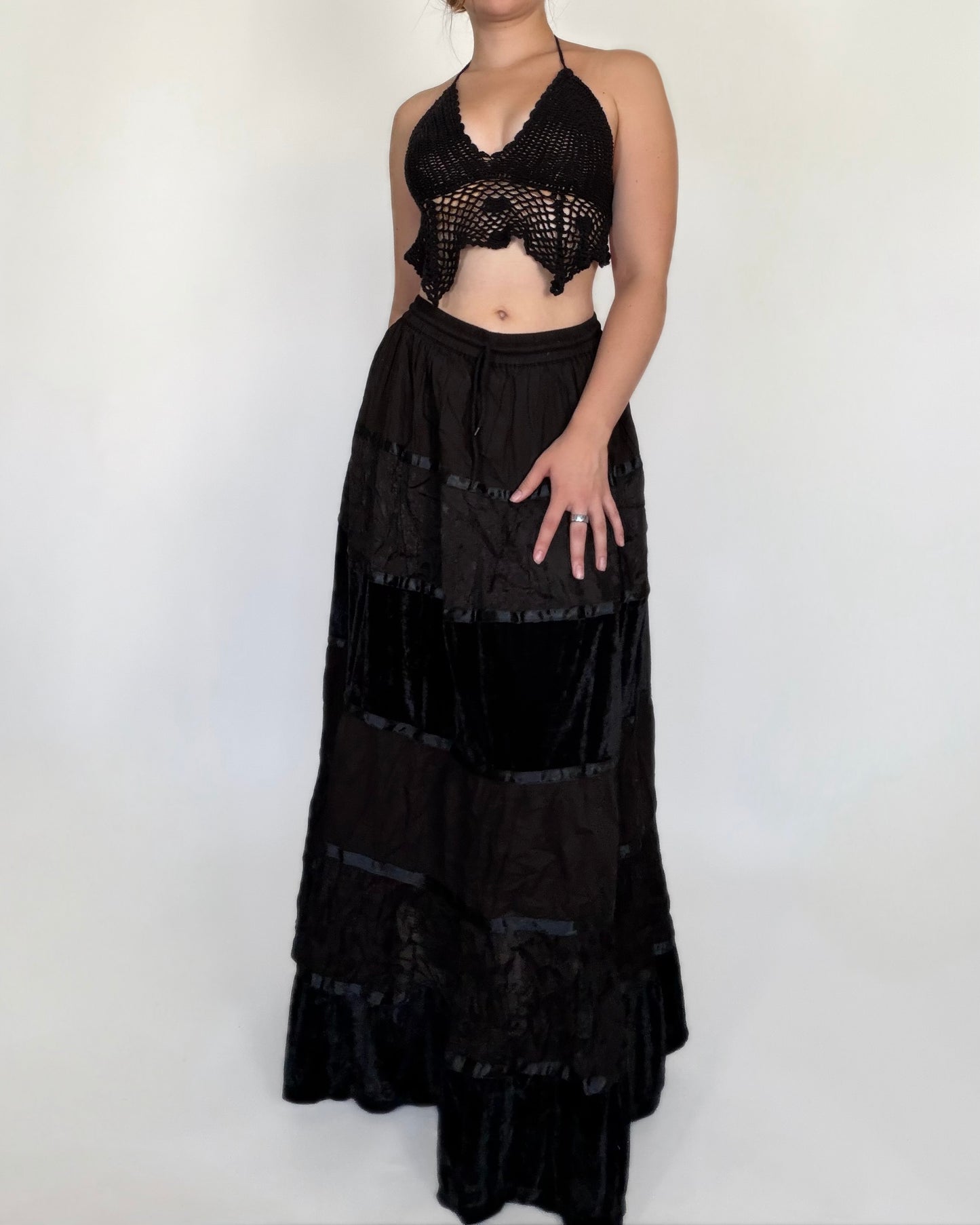 Amethyst Skirt - Black