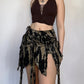 Tie dye pixie skirt front