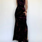 Nebula Dress - Black Purple