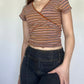Ember Top - Striped