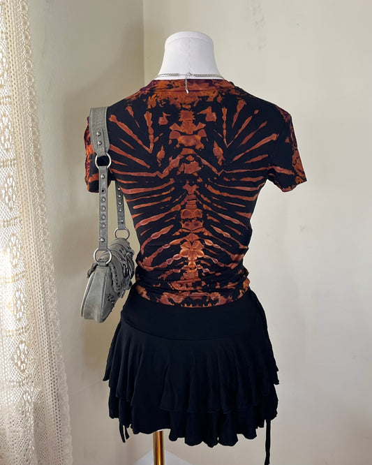 Super Soft Baby Tee - Black Tie Dye