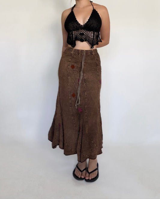 Camila Skirt - Brown