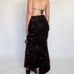 Lena Skirt - Black Tie Dye