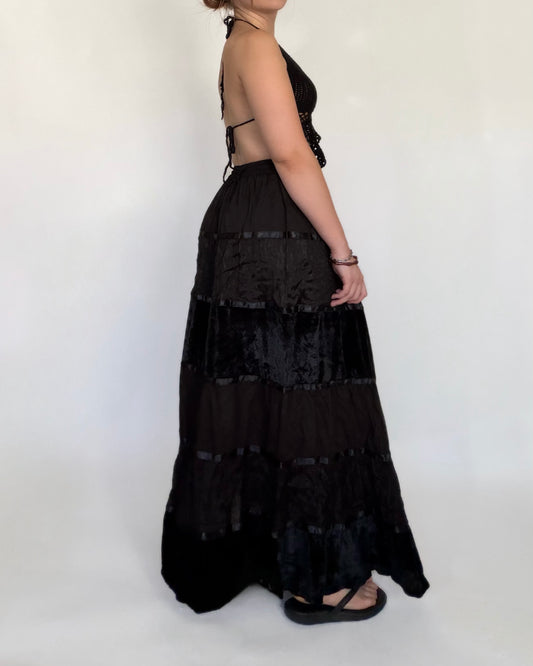 Amethyst Skirt - Black
