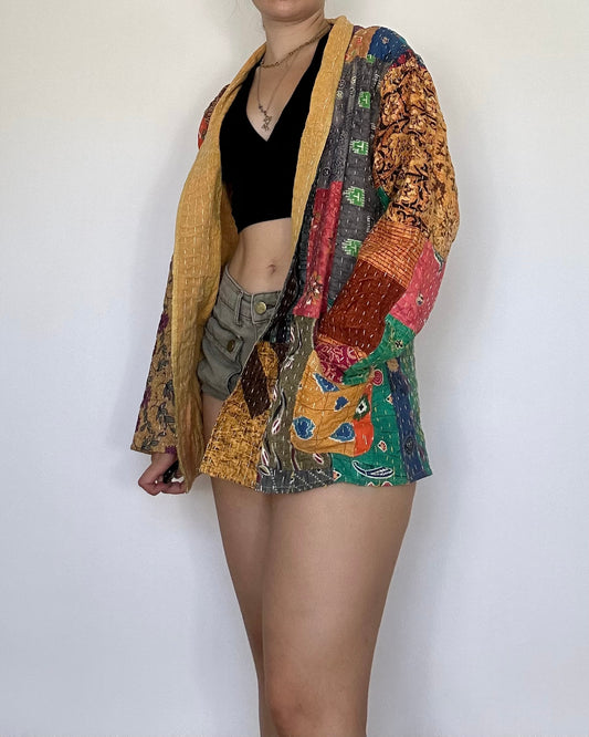 Kantha Quilt Jacket