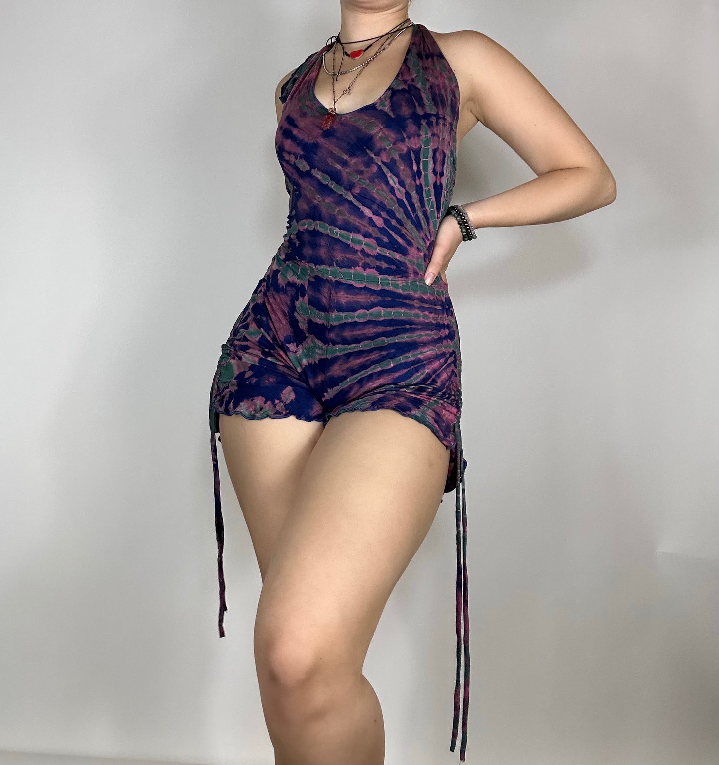 Sade Romper - Purple