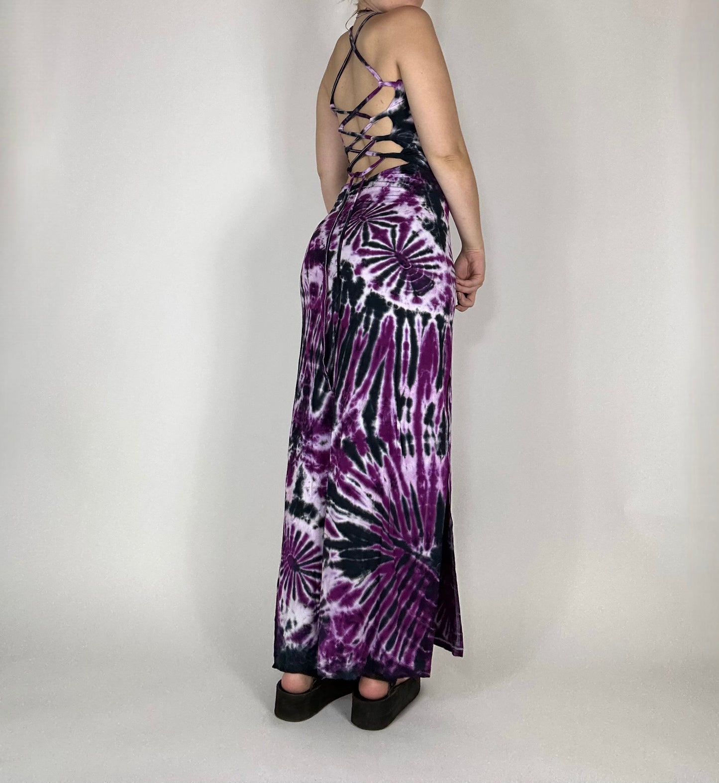 Nebula Dress - Purple Grey